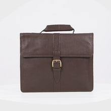 Load and play video in Gallery viewer, Ee Bennett 1 Brown Leather  Briefcase
