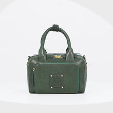 Load and play video in Gallery viewer, Palais 01 Green Leather Crossbody
