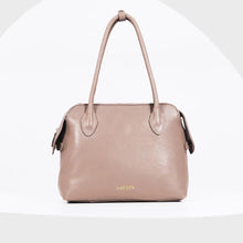 Load and play video in Gallery viewer, Opera 01 Nude Leather Tote Bag
