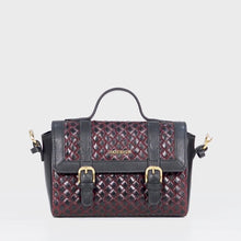 Load and play video in Gallery viewer, Castor 01 Red Leather Sling Bag
