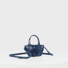 Load and play video in Gallery viewer, Rosario 01 Blue Leather Crossbody
