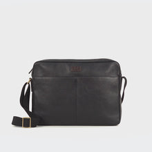 Load and play video in Gallery viewer, Ee Zidane 01 Black Leather  Crossbody

