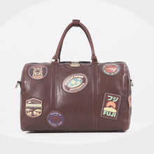 Load and play video in Gallery viewer, Okavango 02 Tan Leather Duffle Bag
