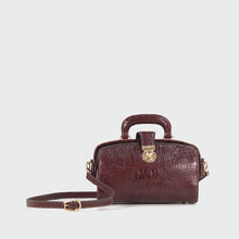 Load and play video in Gallery viewer, Louvre 03 Tan Leather Sling Bag

