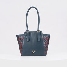 Load and play video in Gallery viewer, Woodstock 03 Blue Leather Shoulder Bag

