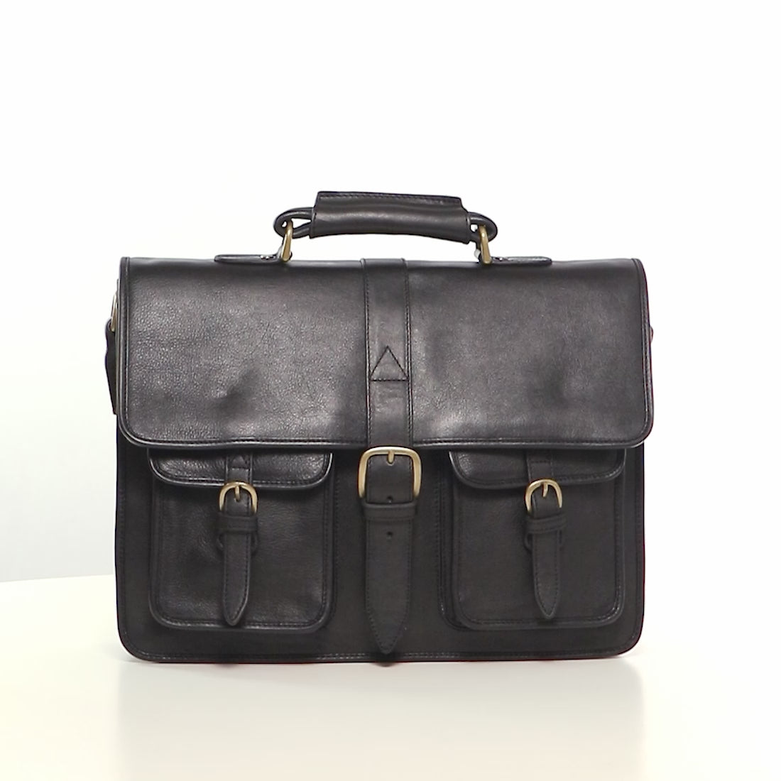 Buy Black Castello Briefcase Online - Hidesign
