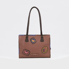 Load and play video in Gallery viewer, Coachella 02  Tan Leather Tote Bag

