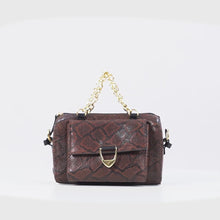 Load and play video in Gallery viewer, Electra 01 Brown Leather Sling  Bag
