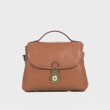 Load and play video in Gallery viewer, Marina Brown Leather Crossbody
