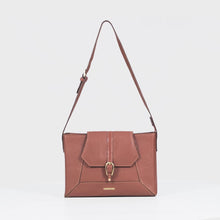 Load and play video in Gallery viewer, Hydor 01 Tan Leather Shoulder Bag
