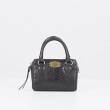 Load and play video in Gallery viewer, Ee Suzie Black Leather Micro Bag
