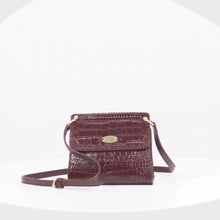 Load and play video in Gallery viewer, Ee Zoey Marsala Leather Mini Bag
