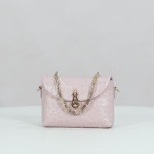 Load and play video in Gallery viewer, Terra 01 Pink Leather Shoulder Bag
