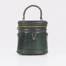 Load and play video in Gallery viewer, Marquise 02 Olive Leather Sling Bag
