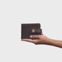 Load and play video in Gallery viewer, Baron W2 Brown Leather Bi-Fold Wallet
