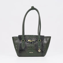 Load and play video in Gallery viewer, Bolinas 01 Green Leather Shoulder Bag
