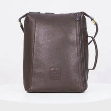Load and play video in Gallery viewer, Vendome 03 Brown Leather Backpack
