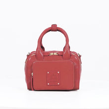 Load and play video in Gallery viewer, Palais 01 Red Leather Crossbody
