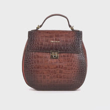 Load and play video in Gallery viewer, Fling 02 Tan Leather Satchel
