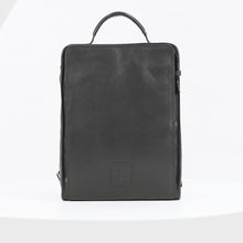 Load and play video in Gallery viewer, Vendome 02 Black Leather Backpack
