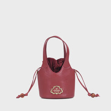 Load and play video in Gallery viewer, Palazzo 02 Red Leather Sling Bag
