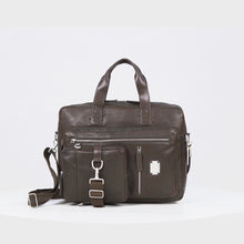 Load and play video in Gallery viewer, Uncle Ho 02 Green Leather  Briefcase
