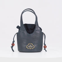 Load and play video in Gallery viewer, Palazzo 02 Blue Leather Sling Bag
