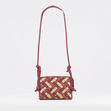 Load and play video in Gallery viewer, Woodstock 01 Red Leather Crossbody
