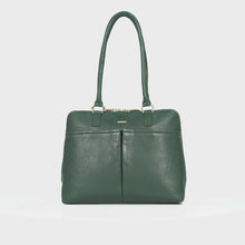 Load and play video in Gallery viewer, Opera 02 Green Leather Shoulder Bag
