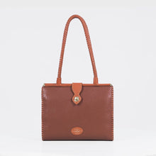 Load and play video in Gallery viewer, Normandie 02 Tan Leather Sling Bag
