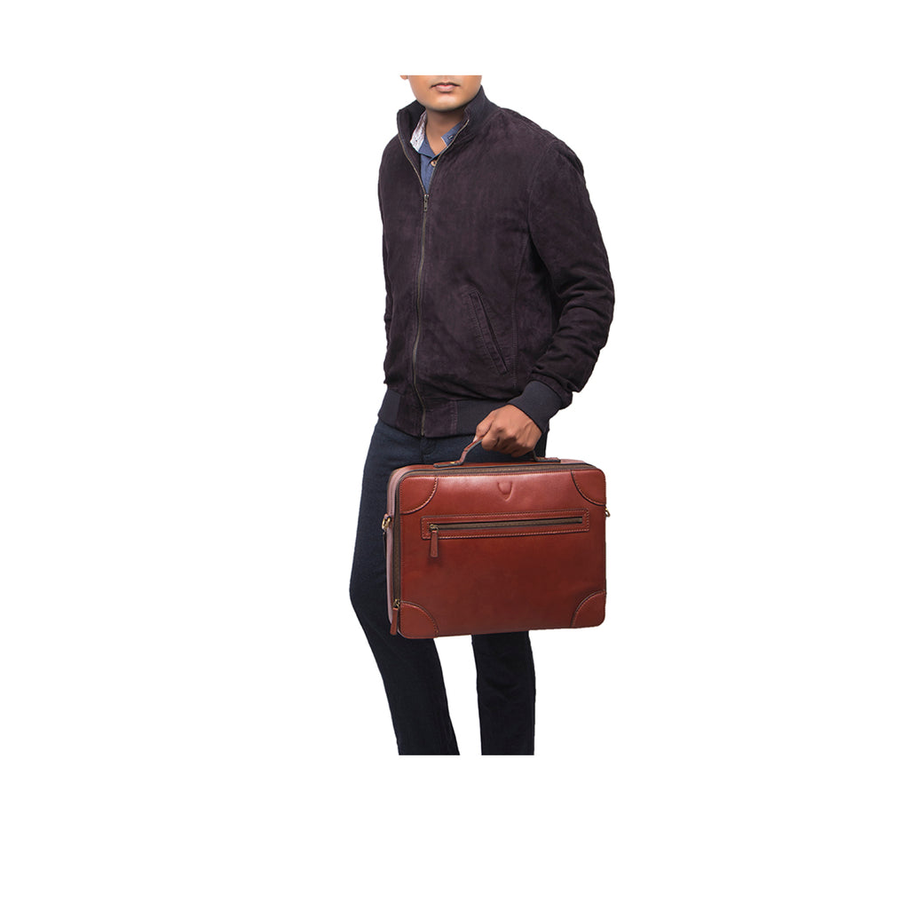 Buy Tan Protect 03 Briefcase Online - Hidesign