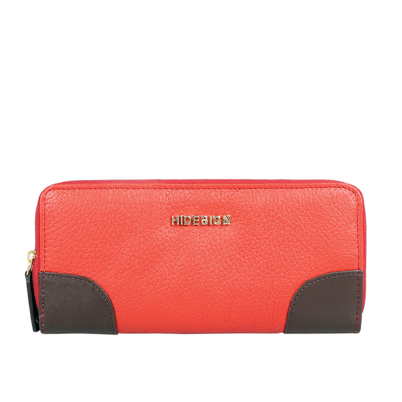 REDWOOD W2 DOUBLE ZIP AROUND WALLET