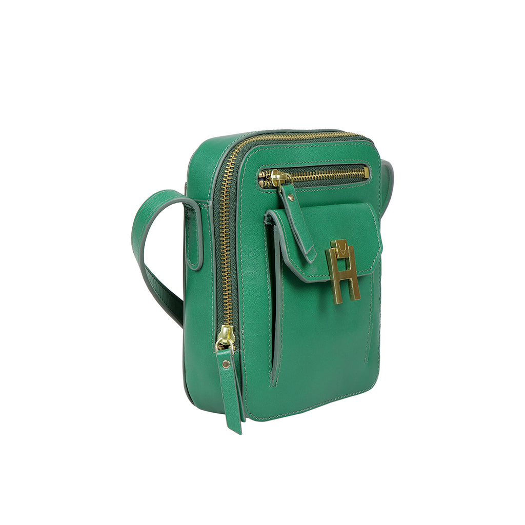 Buy Green Sangria 02 Sling Bag Online Hidesign - Main Image