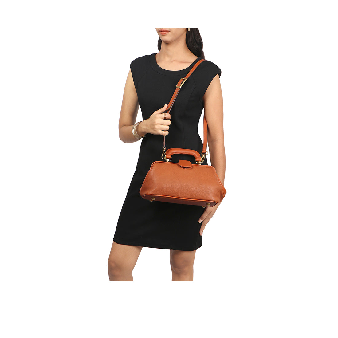 BRAND LEATHER Brown Hand-held Bag Women Genuine Leather Satchel Handbag  Shoulder Purse Crossbody Bag brown - Price in India | Flipkart.com