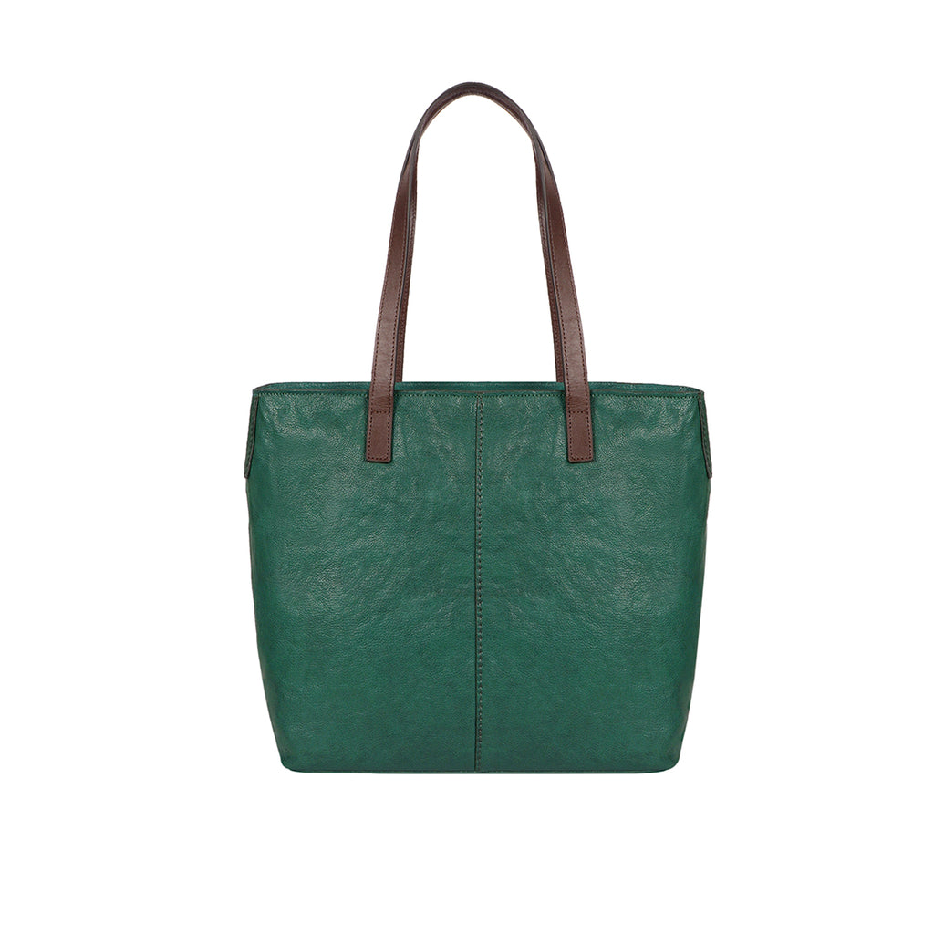 Accessorize London Women's Green Quilted Shopper Bag - Accessorize India
