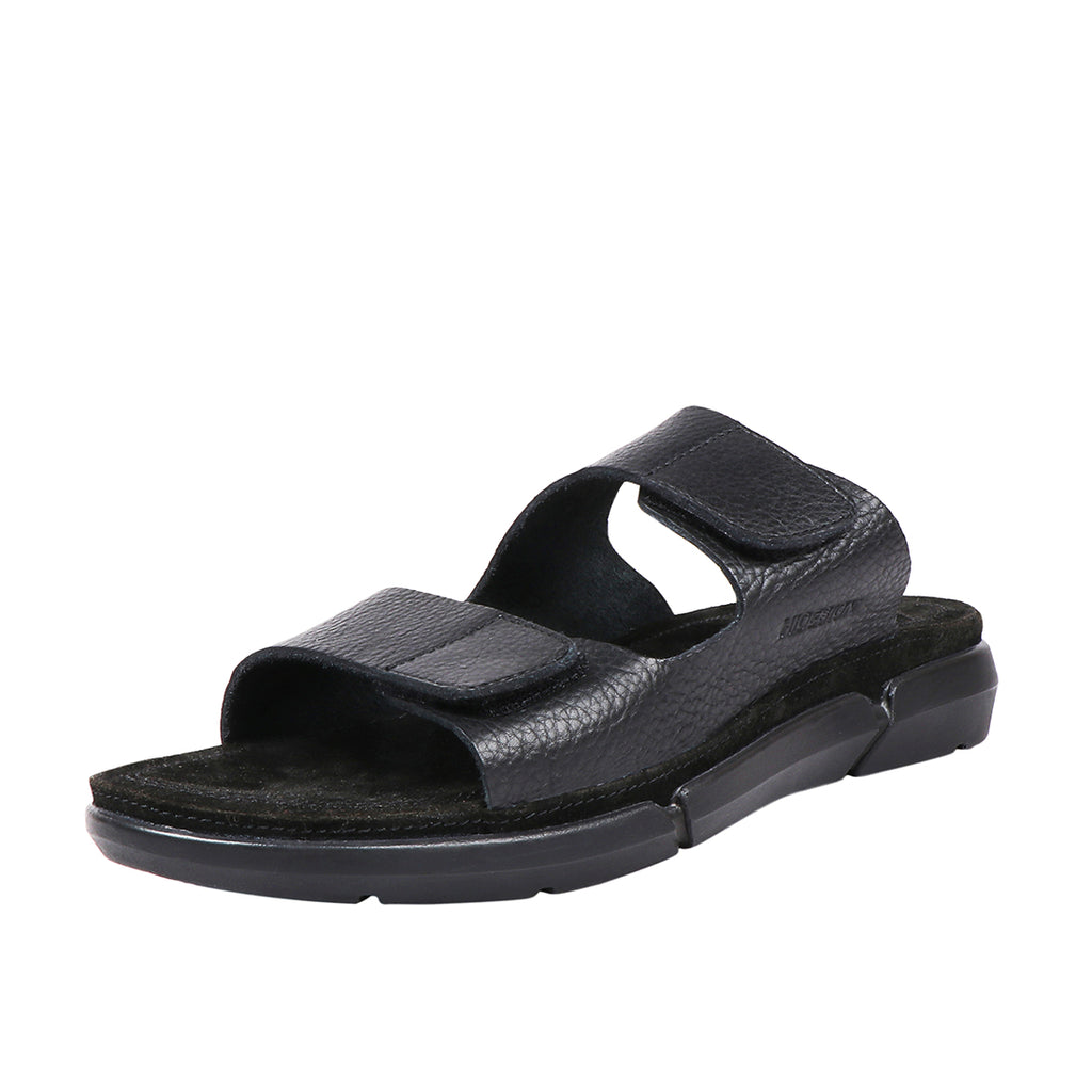 Breathable Leather Mens Sandals Slip On Summer Beach & Driving Shoes For  Boys In Black From Dressshoesstreet, $29.39 | DHgate.Com