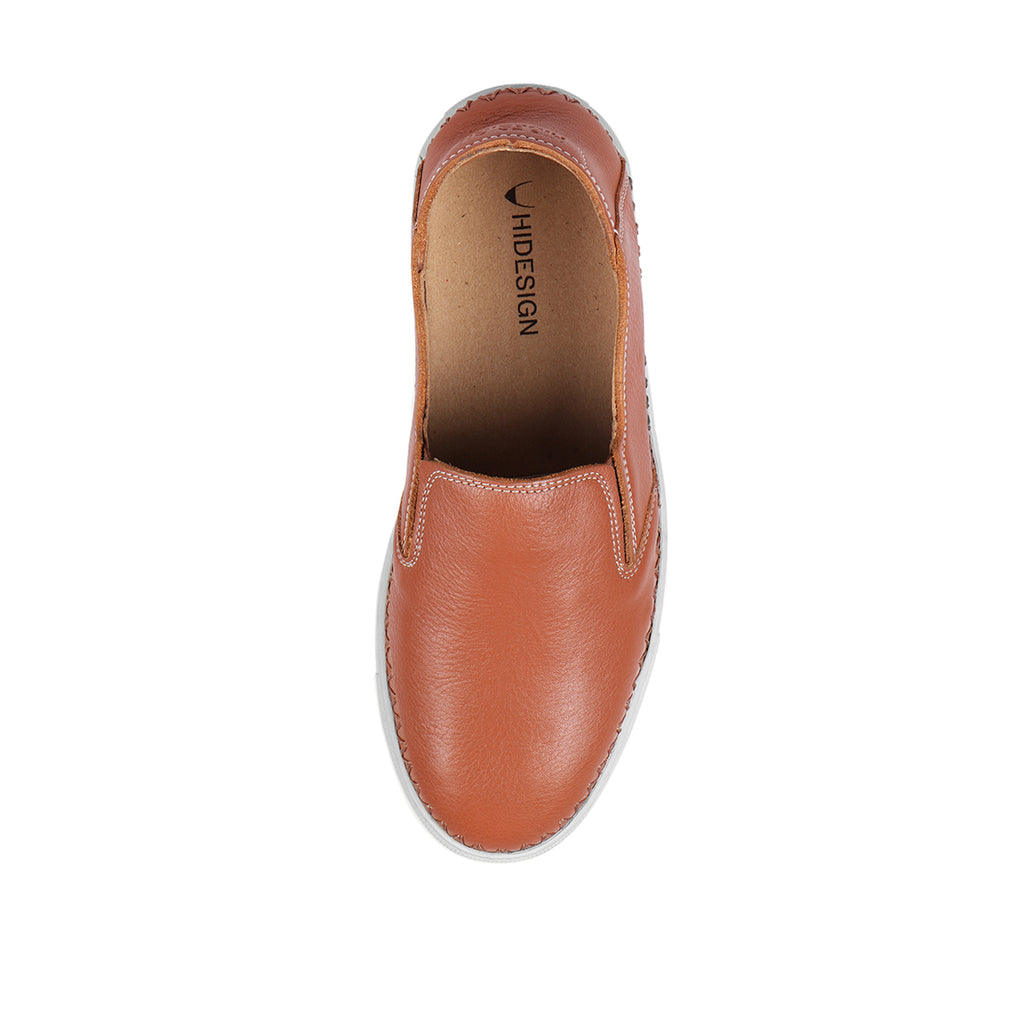 Shop Tan Vancouver Mens Slip On Shoe online at Hidesign. Explore a wide range of handcrafted
