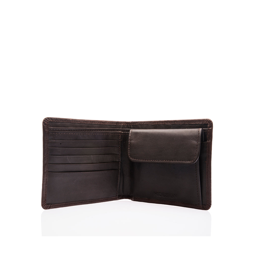 Buy Scooter W3 Men's Brown Bi-Fold Wallet by Hidesign