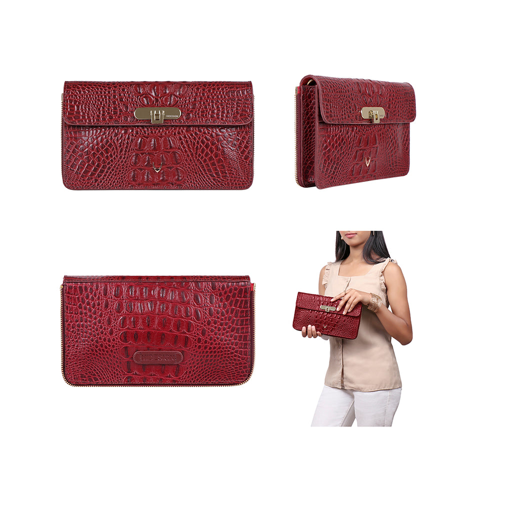 Buy Red Markle Sling Bag Online - Hidesign
