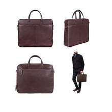 Load image into Gallery viewer, 3 MUSKETEERS 02 BRIEFCASE - Hidesign
