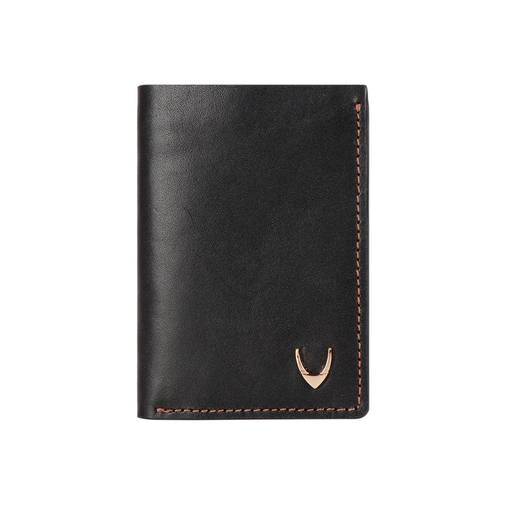Buy HIDESIGN Black Leather Mens Casual Card Holder Wallet