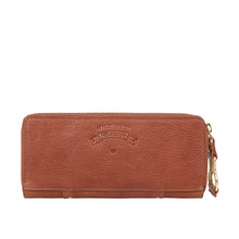 Load image into Gallery viewer, WILD ROSE W2 DOUBLE ZIP AROUND WALLET
