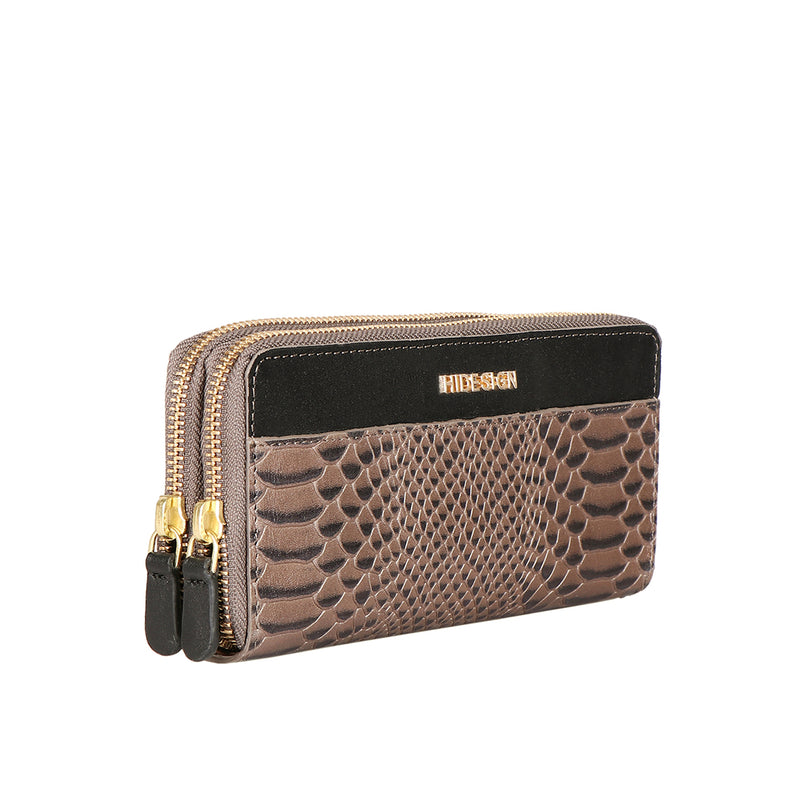 EE MOROCCO W4 DOUBLE ZIP AROUND WALLET