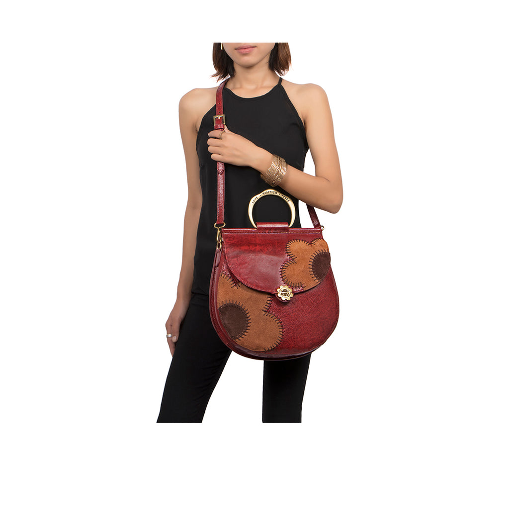 Buy Red Diana 02 Crossbody Online - Hidesign