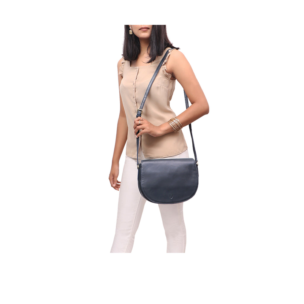 Hidesign Nelly Classic Leather Crossbody Bag
