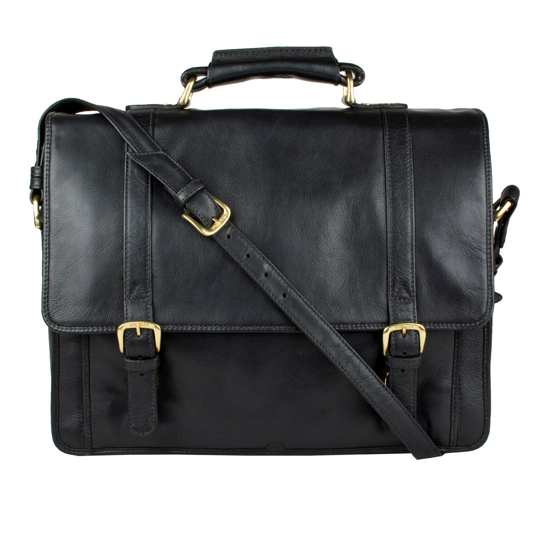 Buy Black Andre 4215 Briefcase Online - Hidesign