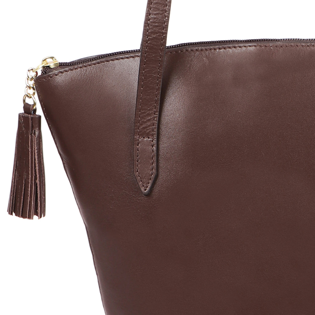 Buy Brown Watson 02 Tote Bag Online - Hidesign