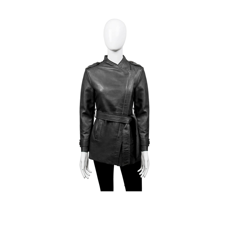 BIANCA WOMENS TRENCH JACKET - Hidesign