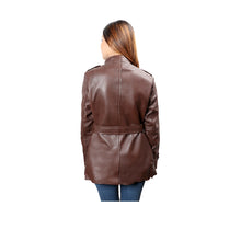 Load image into Gallery viewer, BIANCA WOMENS TRENCH JACKET - Hidesign
