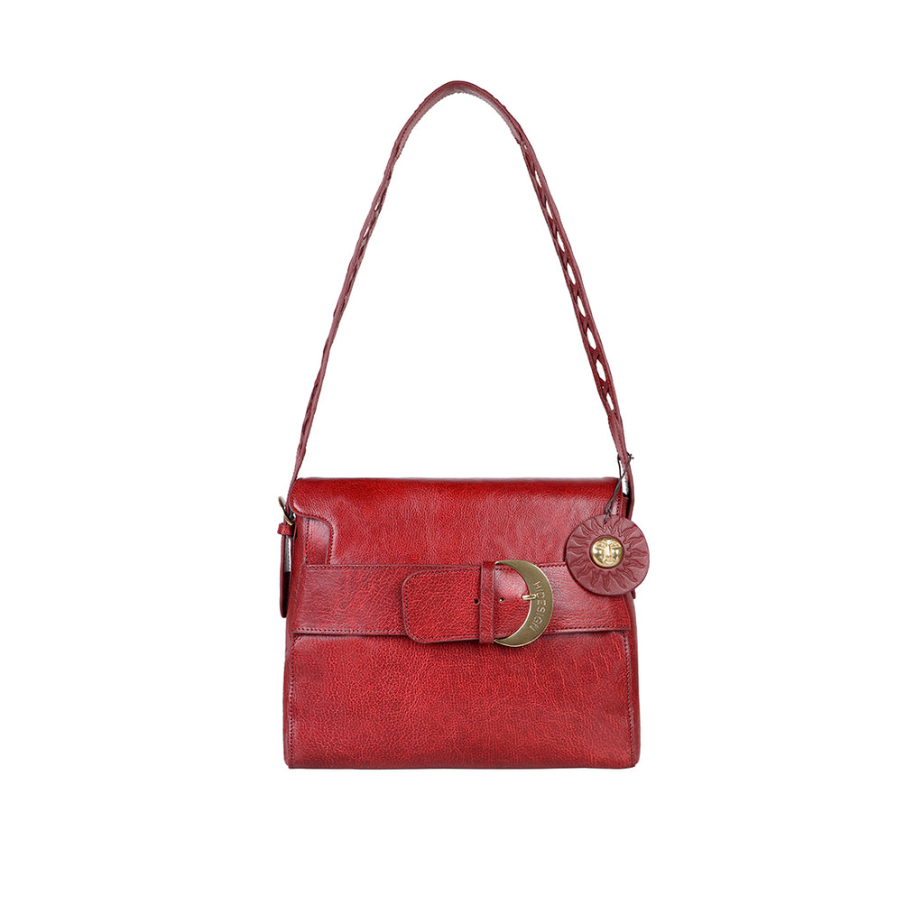 Buy Red Boleyn 02 Shoulder Bag Online - Hidesign